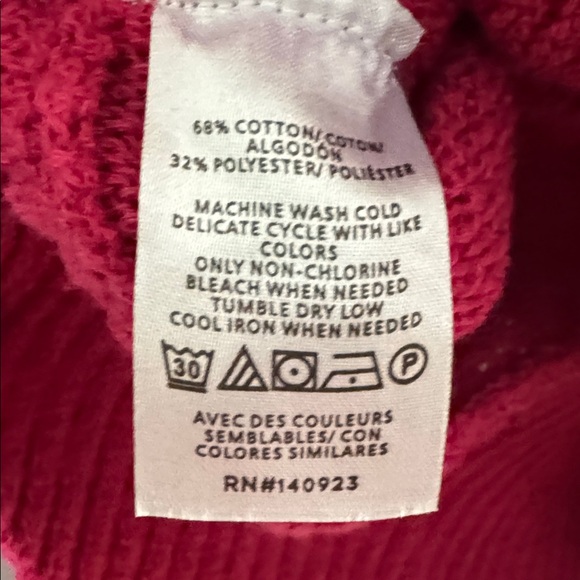 Ann Taylor Factory Raspberry Scoop Neck Sleeveless Sweater - Picture 4 of 8